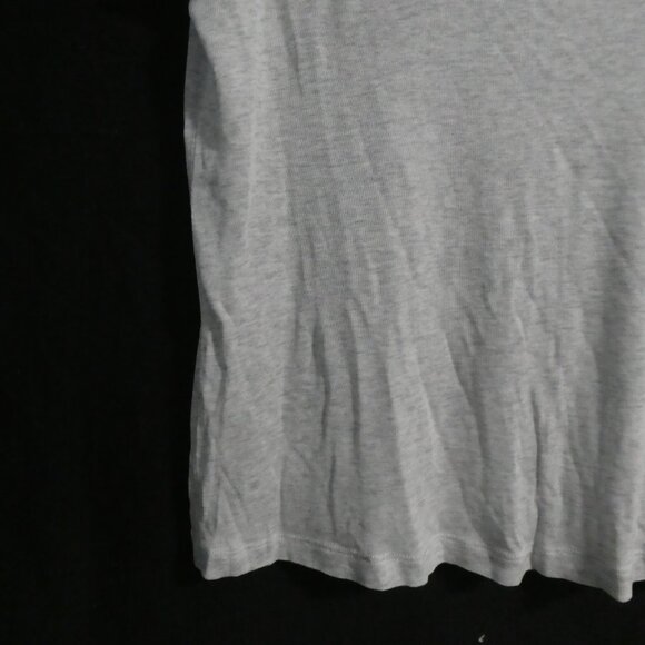 COS | xs - extra small | Basic Ribbed Knit Heather Grey T-Shirt - Tee - Picture 6 of 13